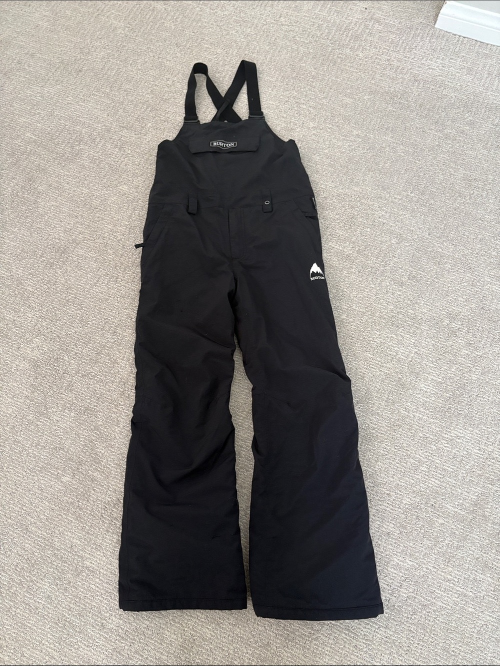 Burton Black Kids' Snow Bib Overalls